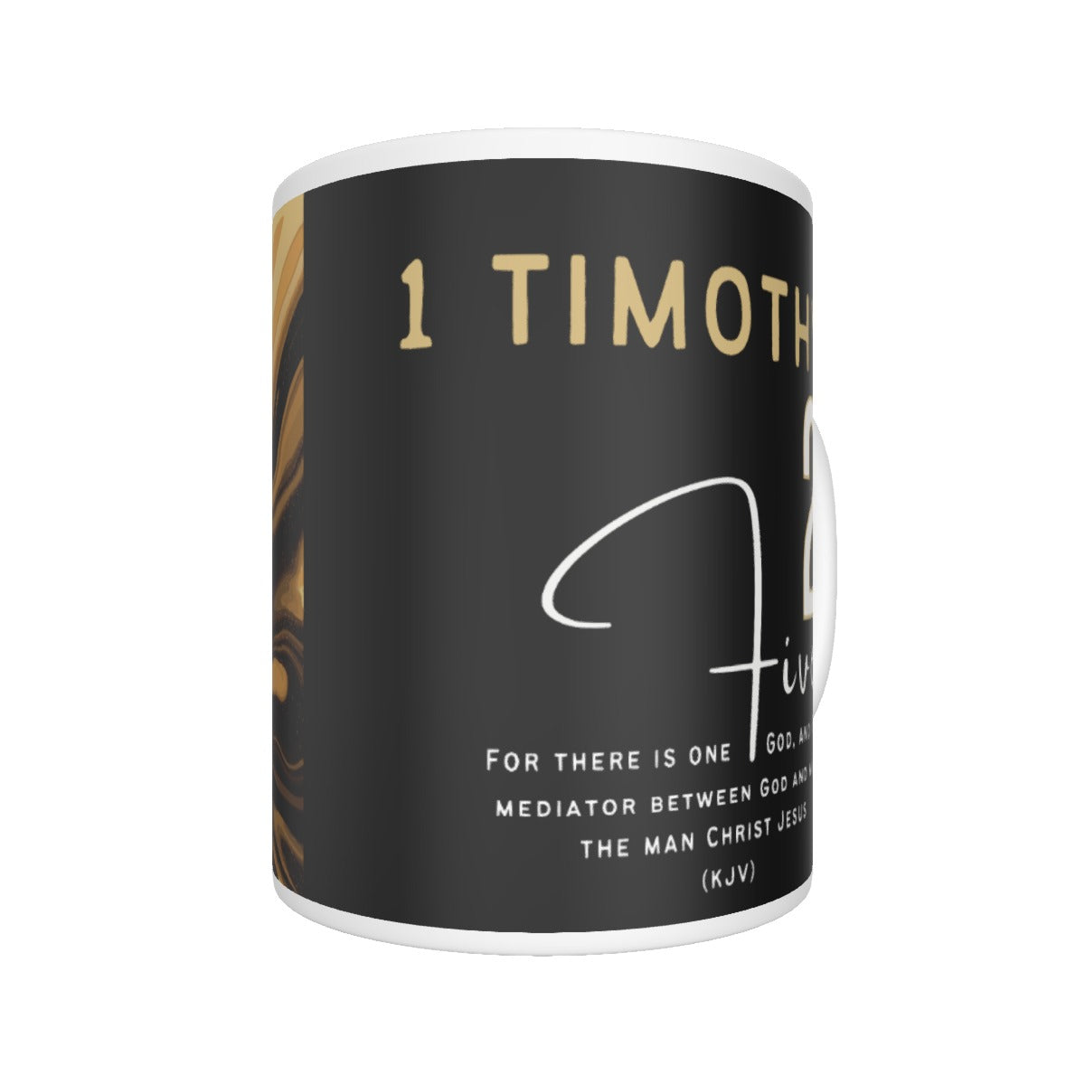 Timothy 2:5 Scripture Mug - WearYnobe