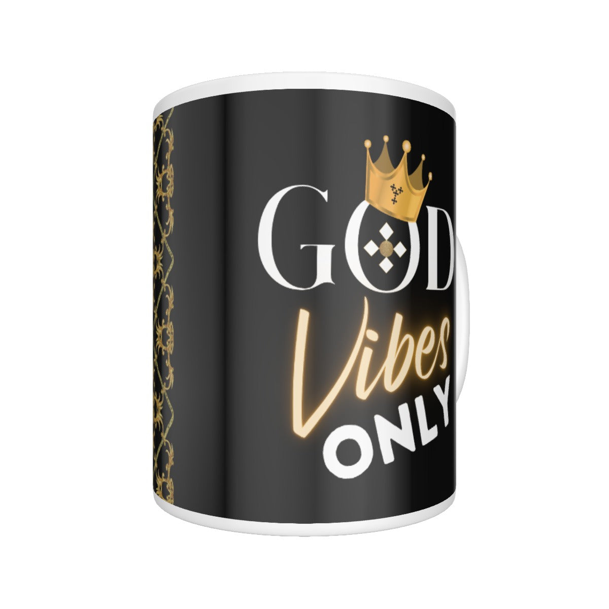 GOD VIBES ONLY Mug - WearYnobe