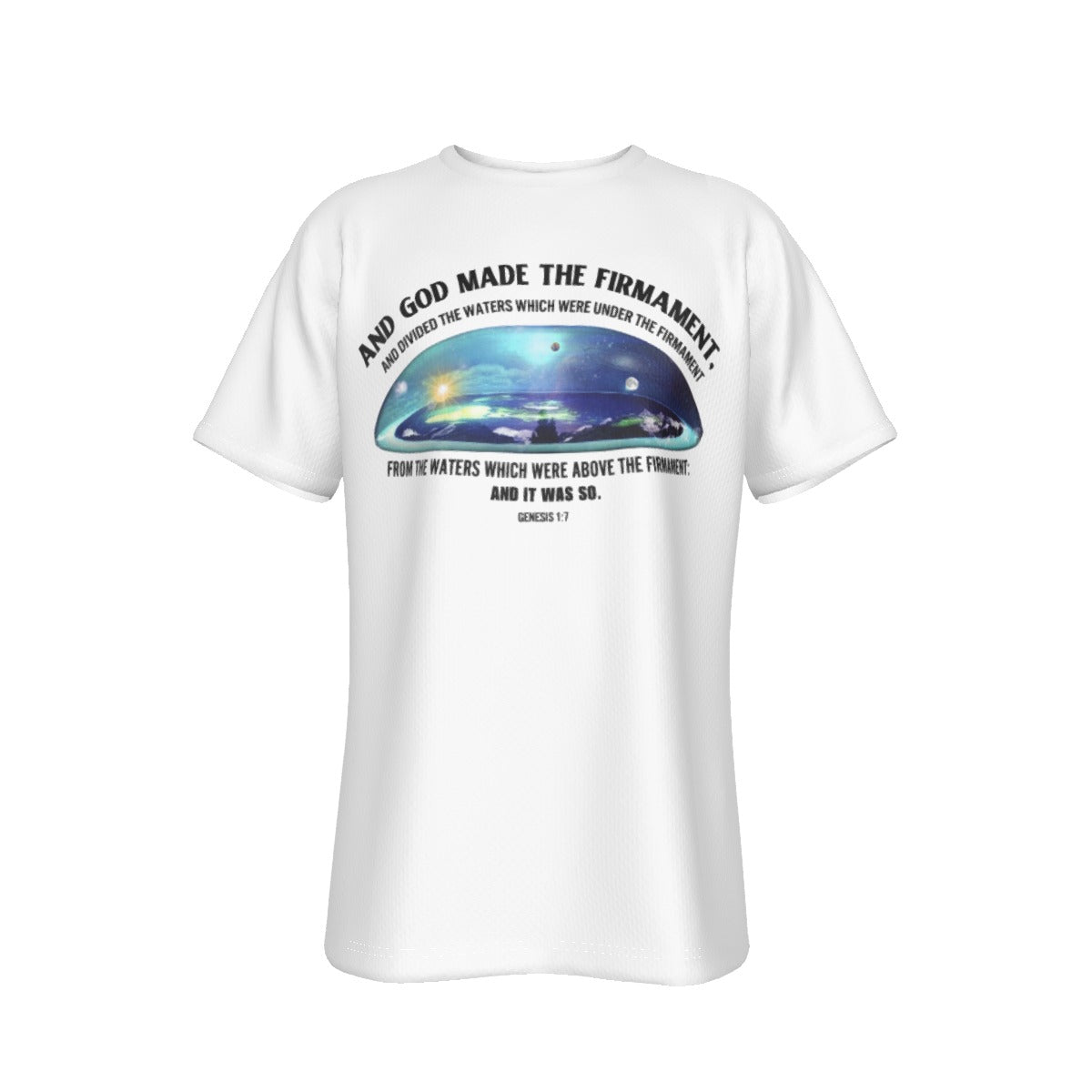 FIRMAMENT Genesis 1:7 Scripture T Shirt - WearYnobe