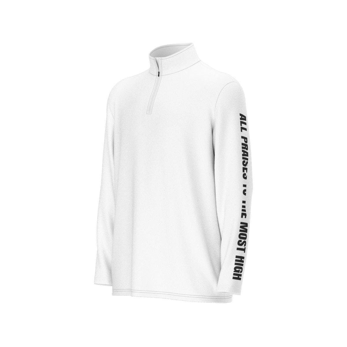 ALL PRAISES TO THE MOST HIGH Sports Collar Long Sleeve Jersey - WearYnobe