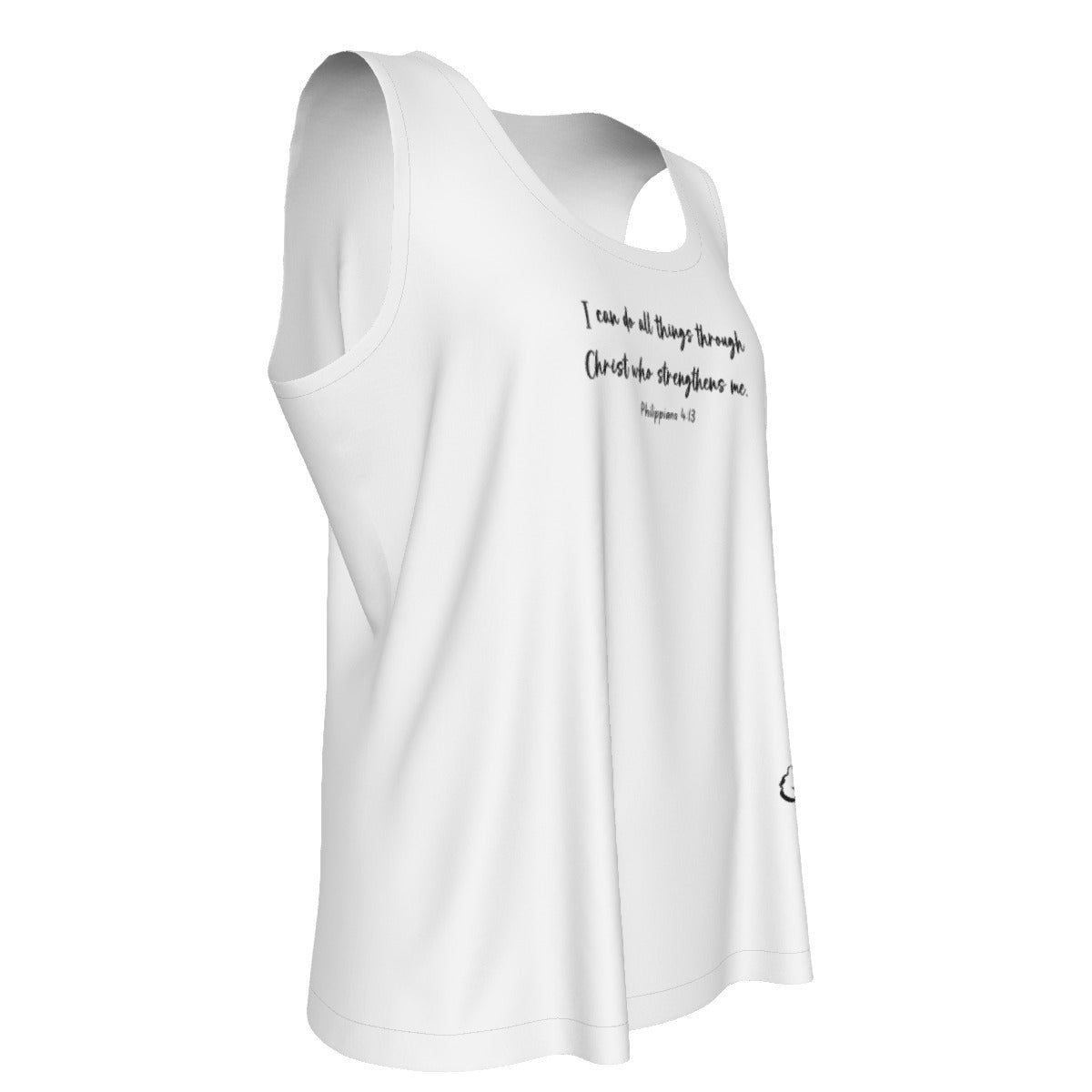 I CAN DO ALL THINGS TRHOUGH CHRIST Philippians 4:13 Tank Top - WearYnobe