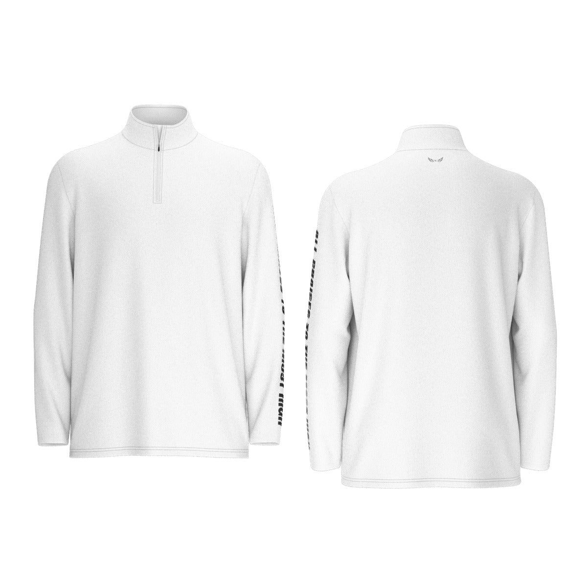 ALL PRAISES TO THE MOST HIGH Sports Collar Long Sleeve Jersey - WearYnobe