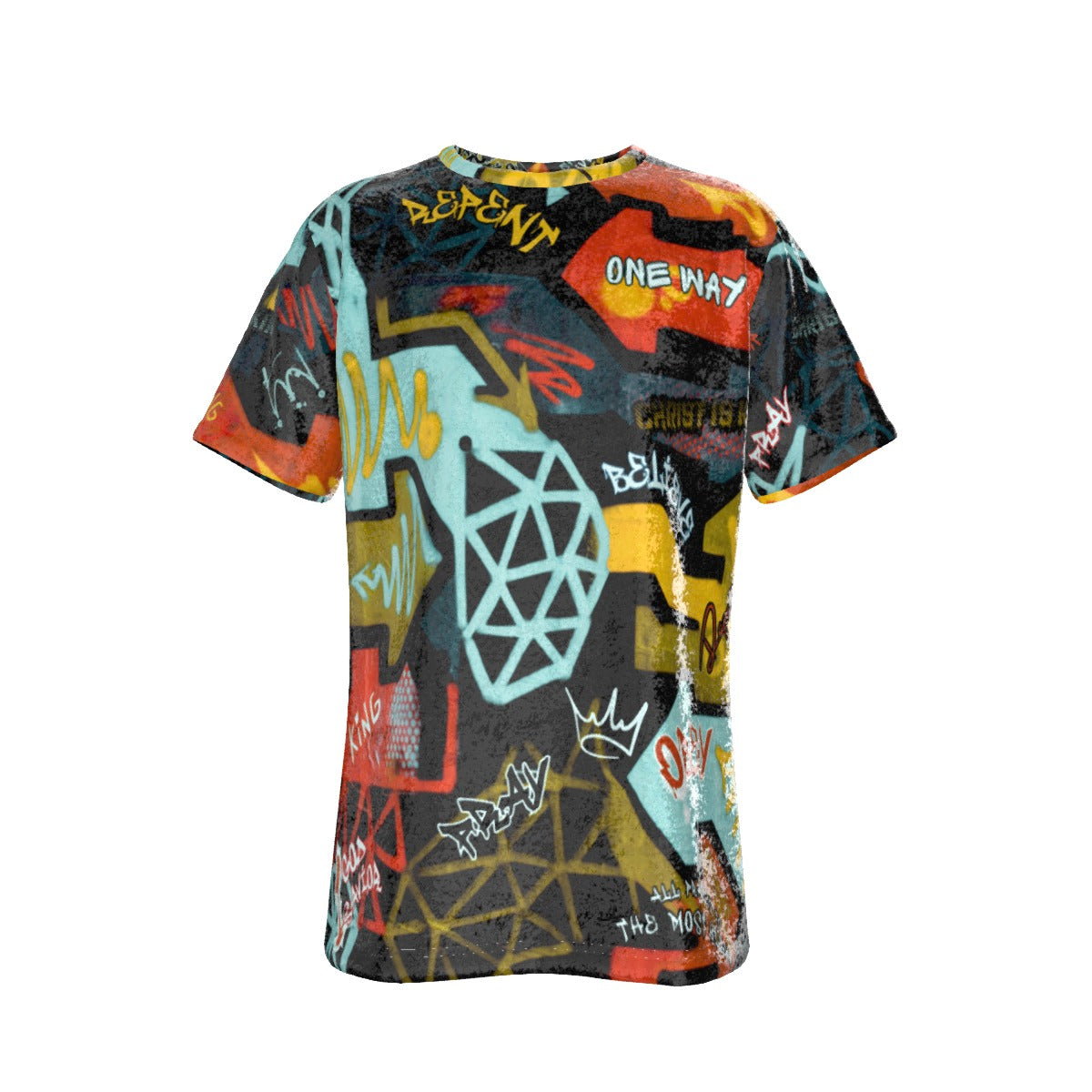 GRAFFITI GOD Velvet T Shirt - WearYnobe