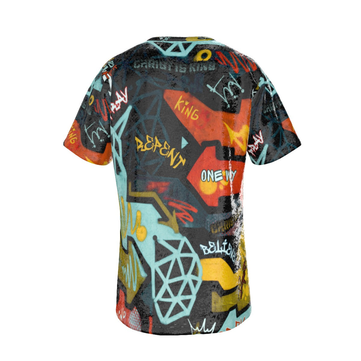 GRAFFITI GOD Velvet T Shirt - WearYnobe