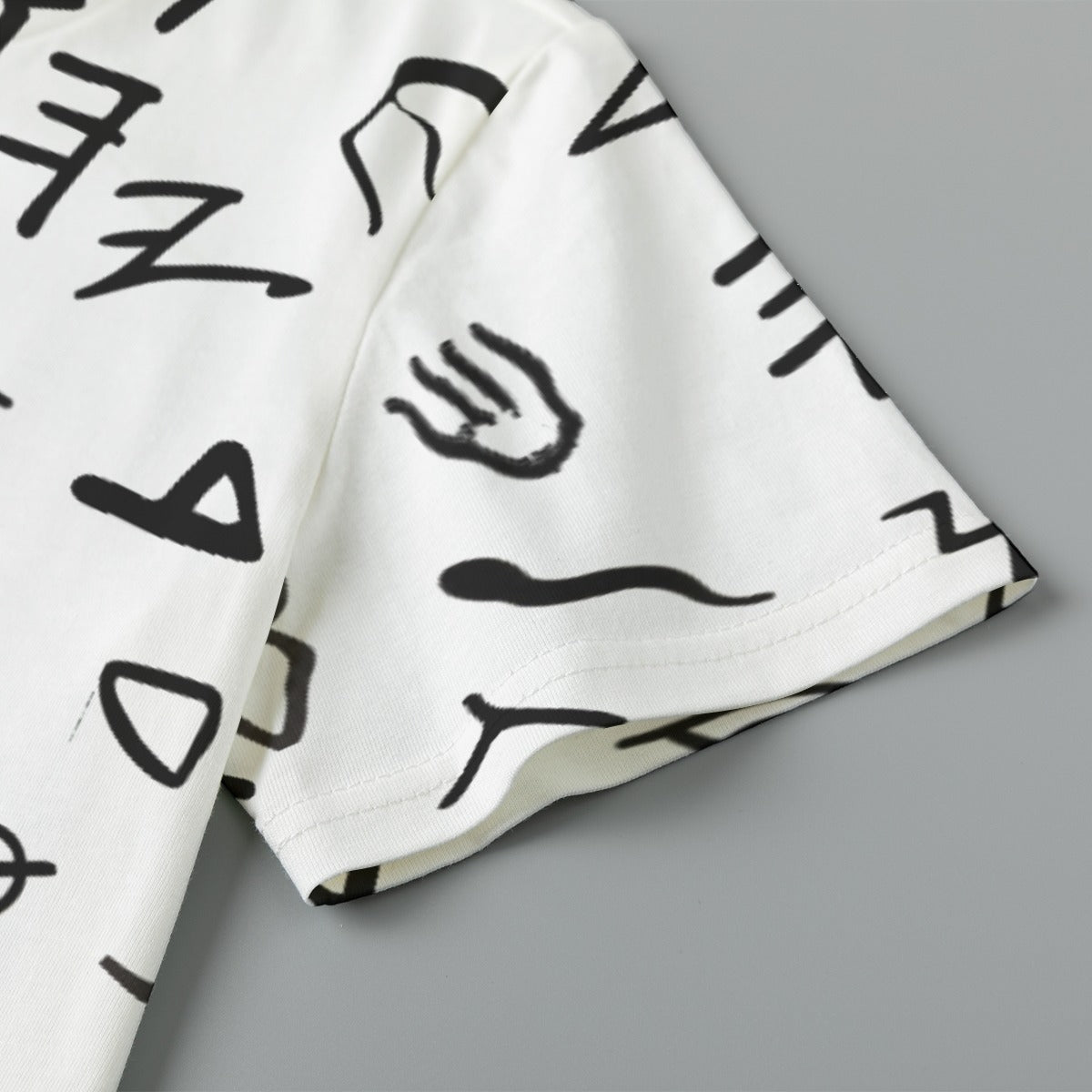 Kid's YAHUAH Ancient Paleo Phoenician Pictograph Alphabet Pattern T-Shirt - WearYnobe