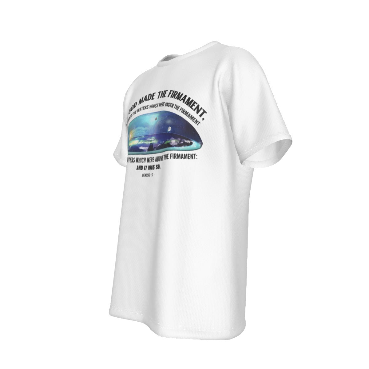 FIRMAMENT Genesis 1:7 Scripture T Shirt - WearYnobe