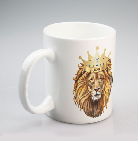 JUDAH Crowned Lion Mug - WearYnobe