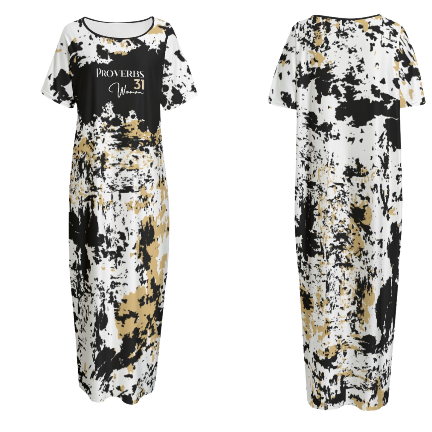 PROVERBS 31 WOMAN Long Gown Dress - WearYnobe