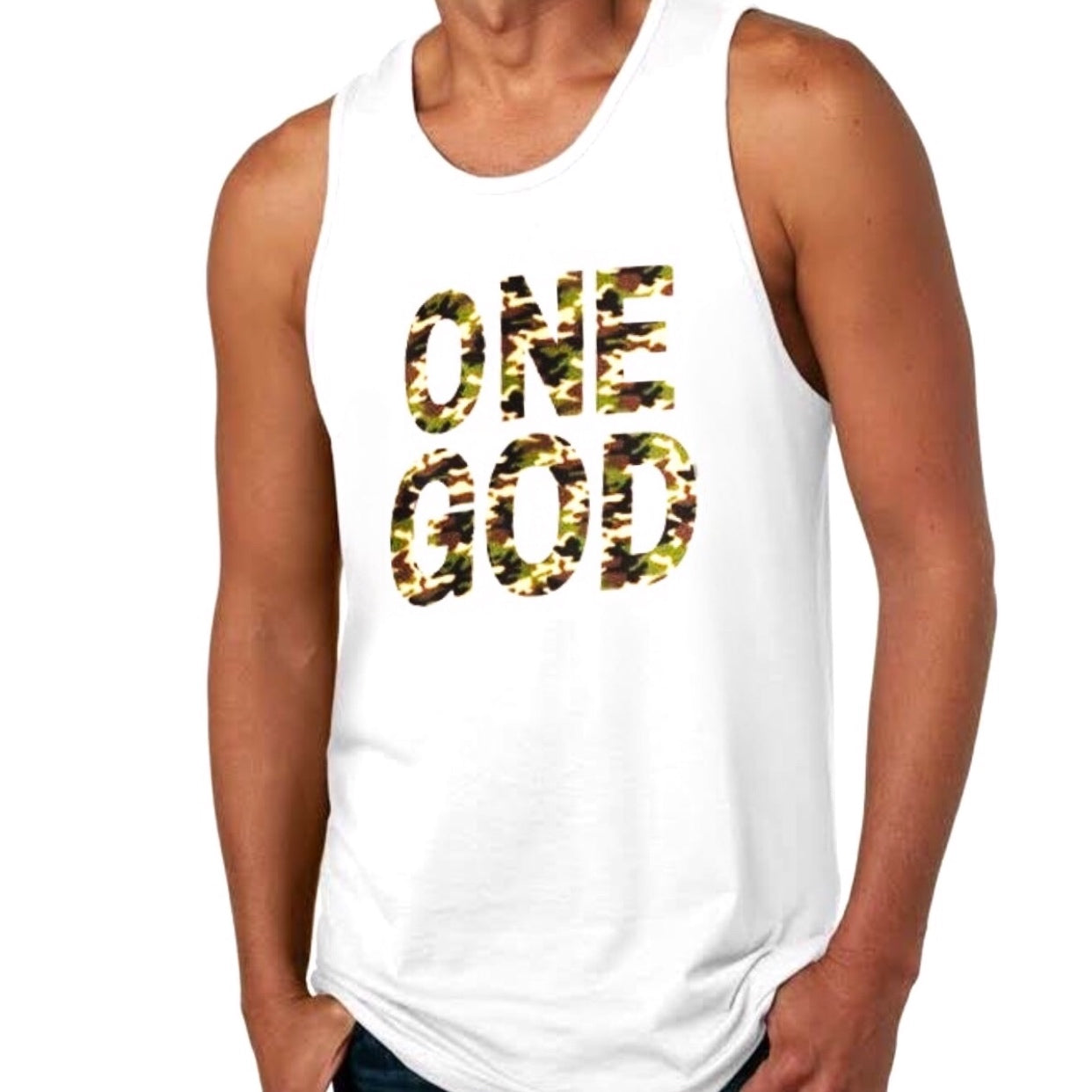 ONE GOD Curved Hem Long Tank Top - WearYnobe
