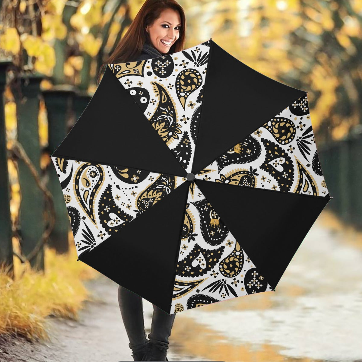 YNOBE Paisley Umbrella - WearYnobe