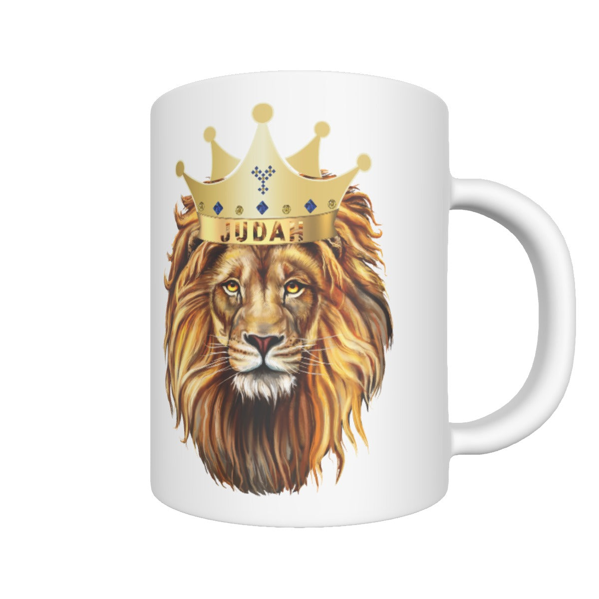 JUDAH Crowned Lion Mug - WearYnobe