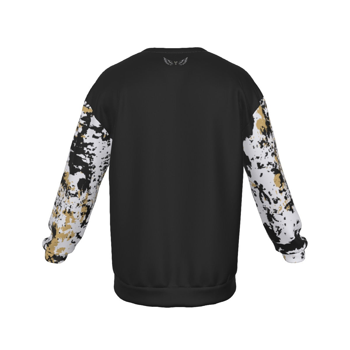 BLESSED TO BE BLESSED Paint Splatter Print Sleeve Sweatshirt - WearYnobe