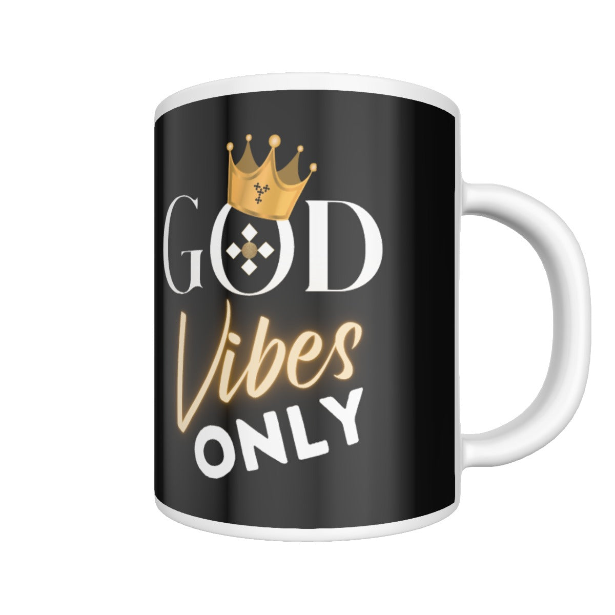 GOD VIBES ONLY Mug - WearYnobe