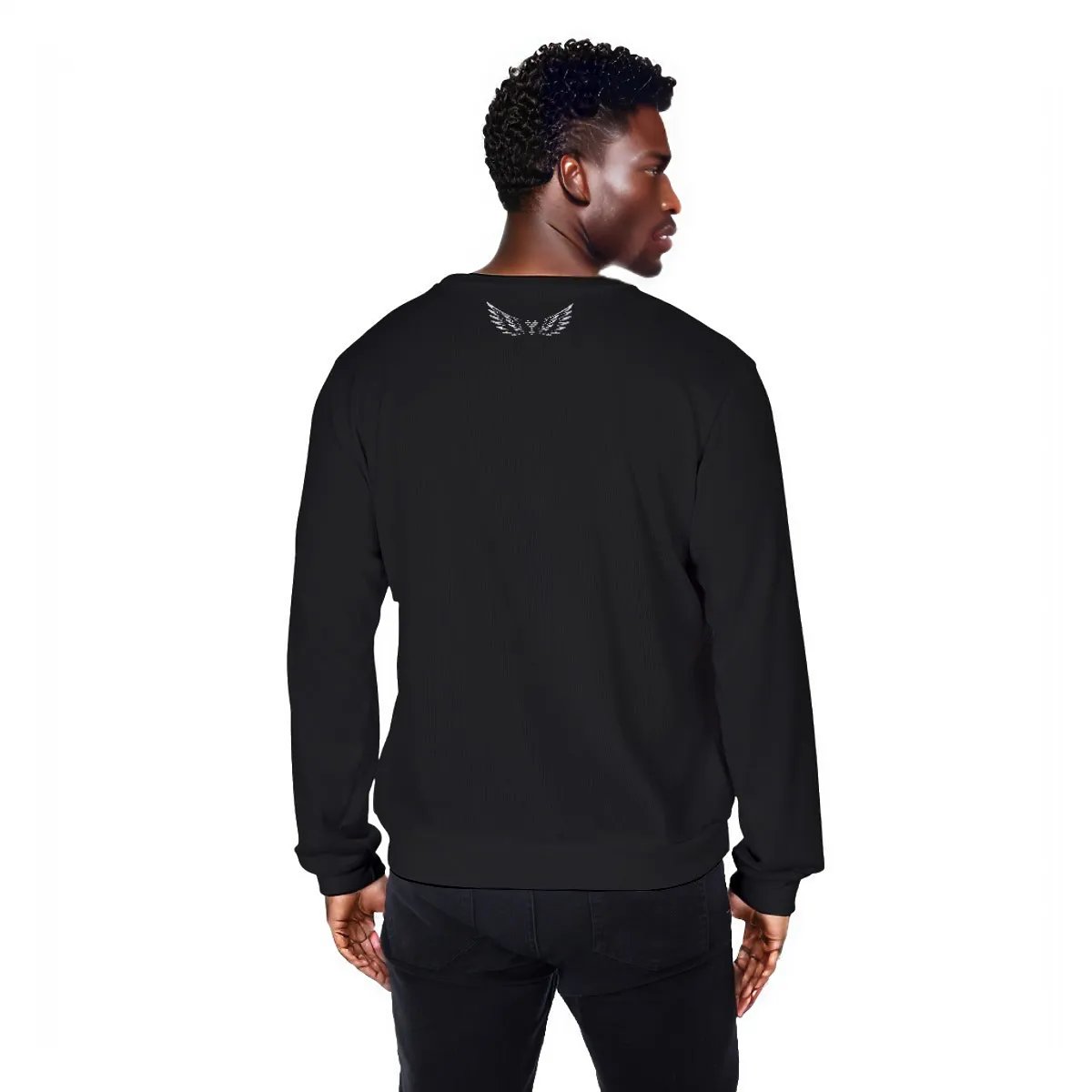 BLESSED TO BE BLESSED Black Sweater - WearYnobe