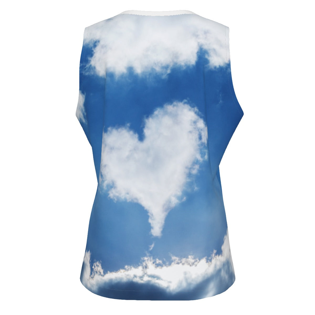 ALL PRAISES TO THE MOST HIGH Cloud Print Sports Tank Top - WearYnobe