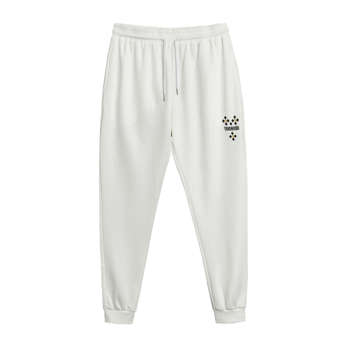 YAHAWASHI Y Icon White Sweatpants - WearYnobe