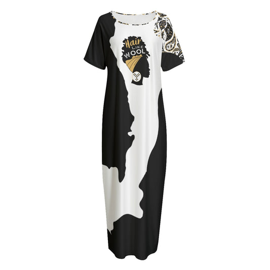 HAIR LIKE WOOL Long Gown Dress With Pockets - WearYnobe