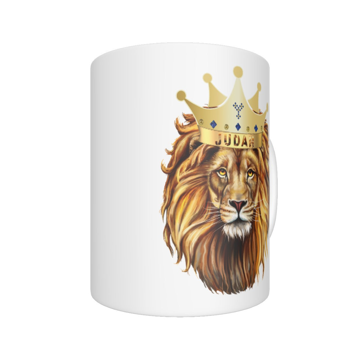 JUDAH Crowned Lion Mug - WearYnobe