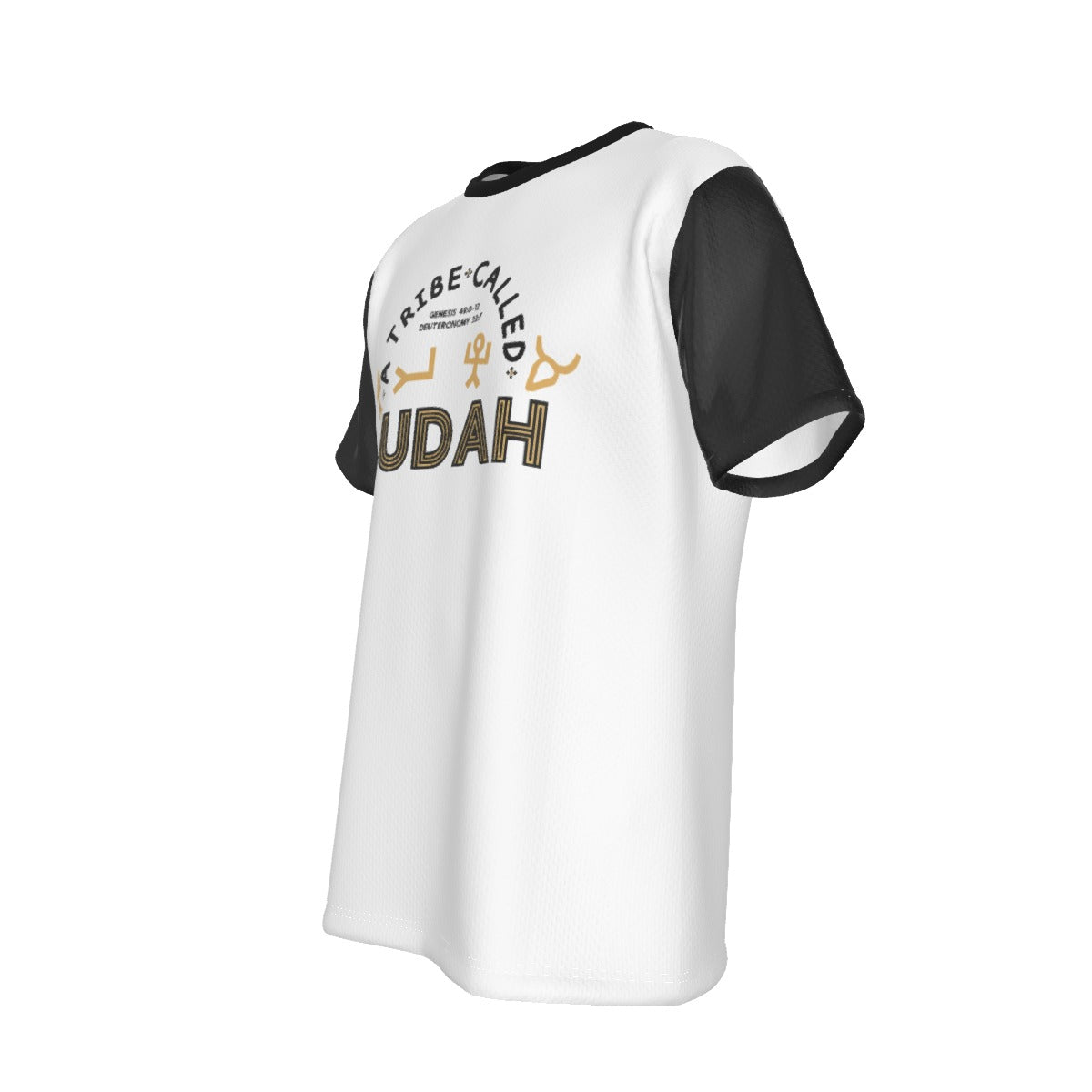 A TRIBE CALLED JUDAH 12 TRIBES OF ISRAEL TRIBE OF Paisley Sleeve T Shirt - WearYnobe