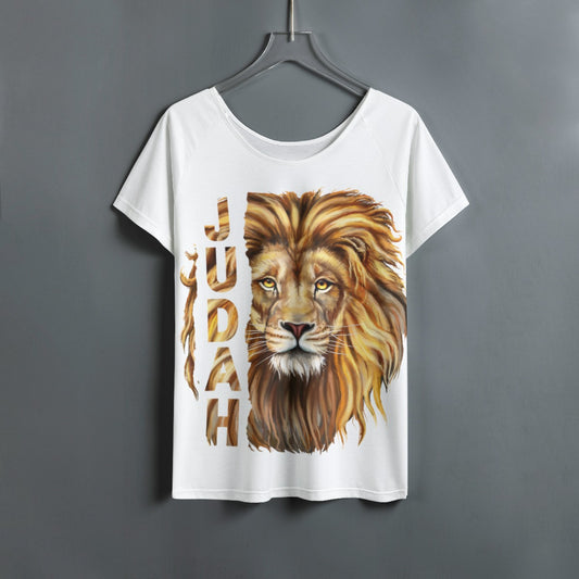 JUDAH LION Round Neck T Shirt - WearYnobe