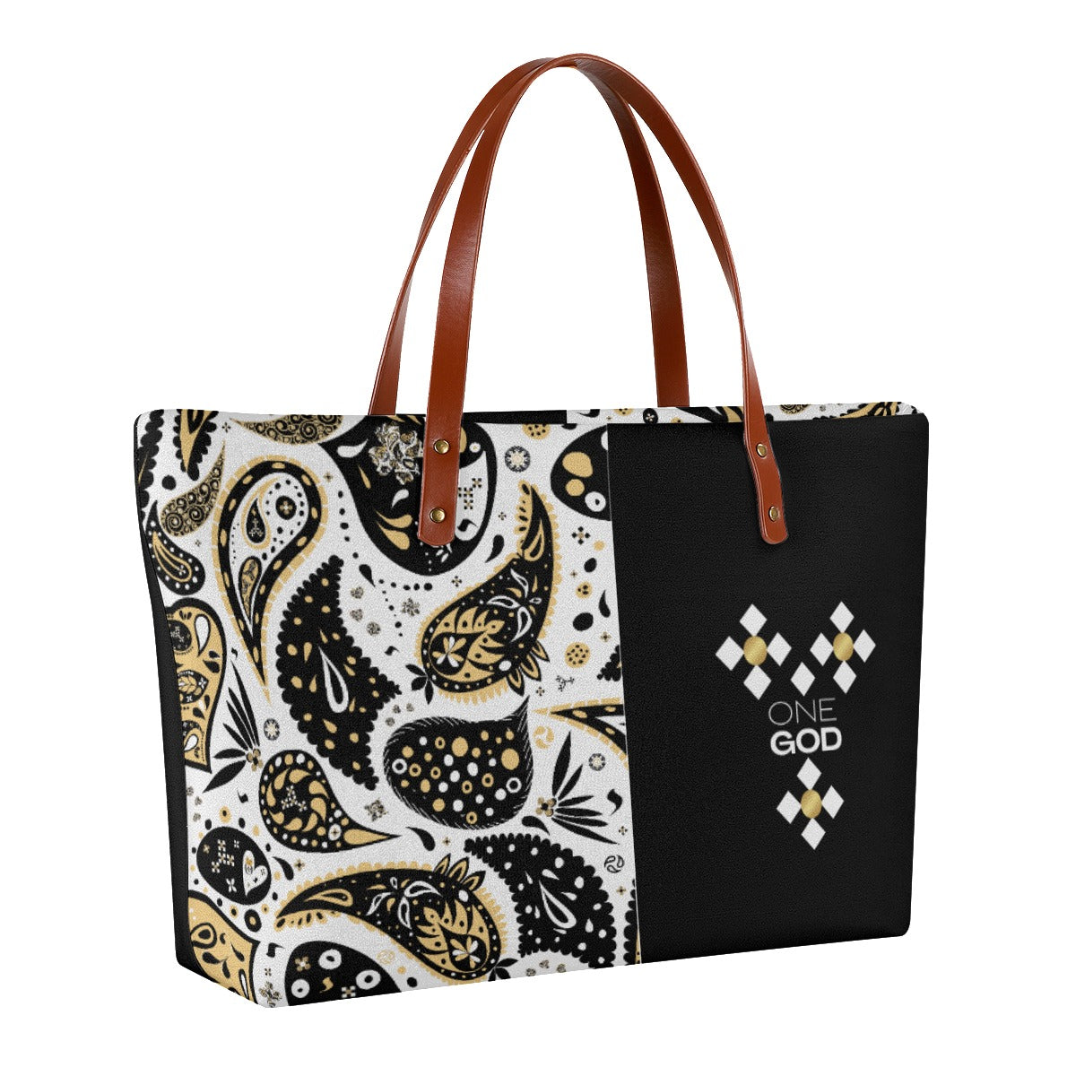 ONE GOD Paisley Cloth Tote Bag - WearYnobe