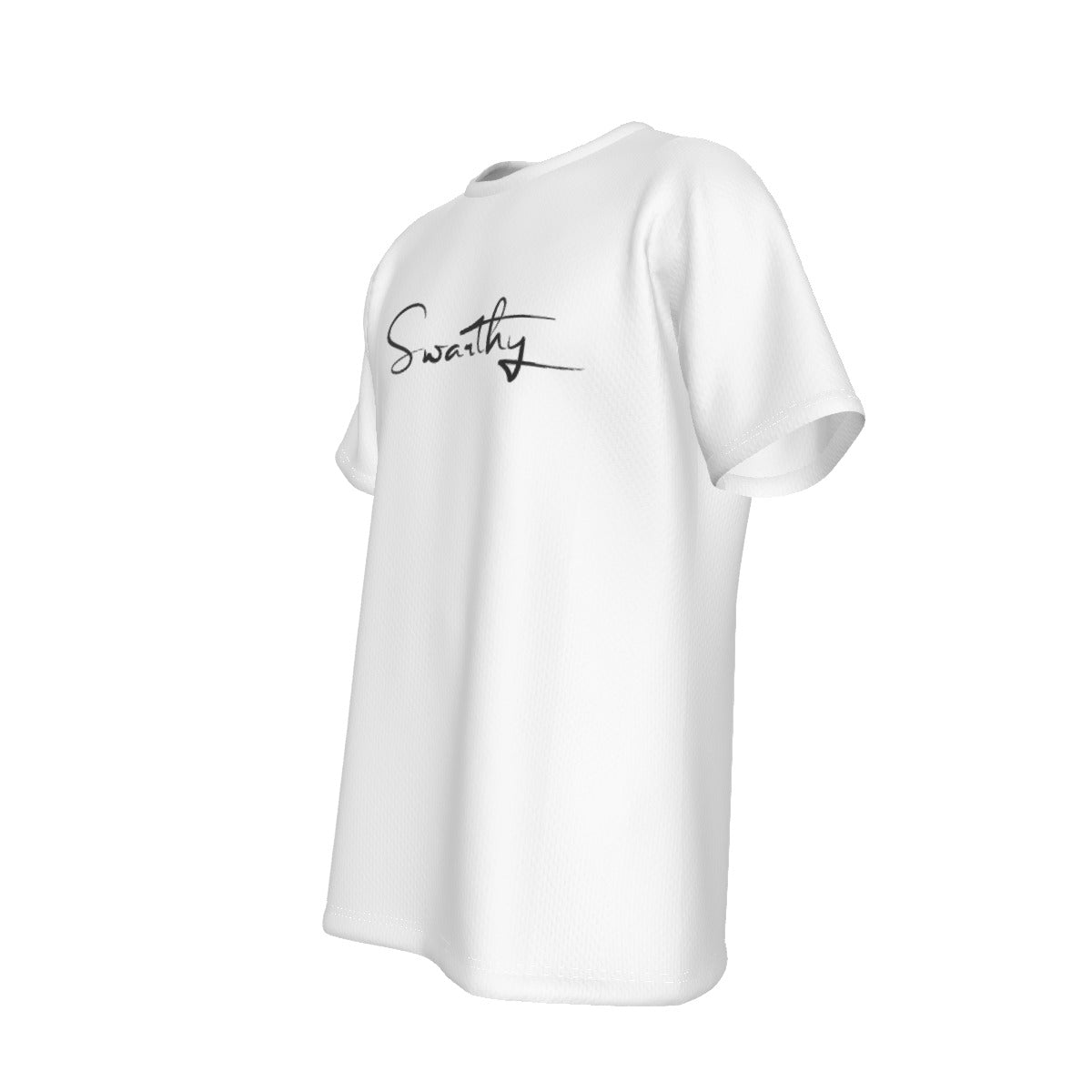 SWARTHY White T Shirt - WearYnobe
