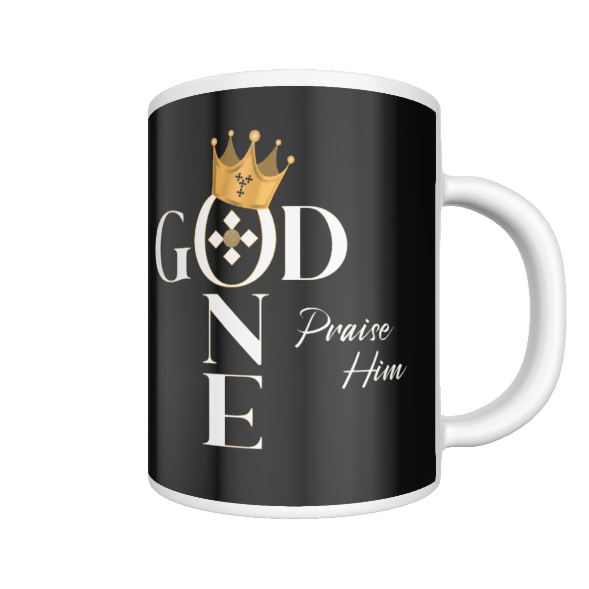 ONE GOD Praise Him Mug - WearYnobe