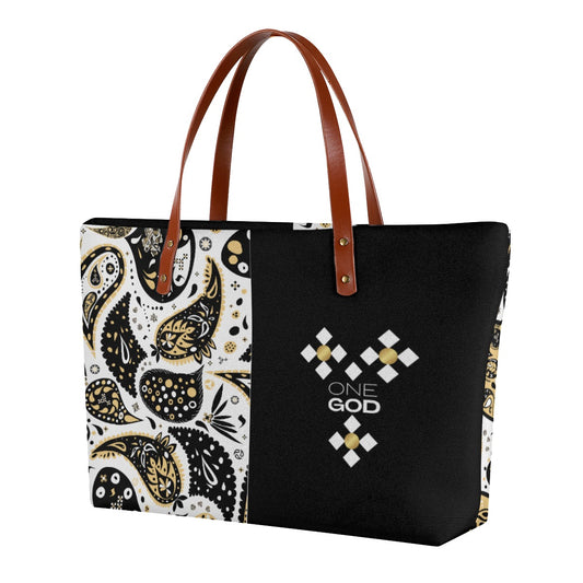 ONE GOD Paisley Cloth Tote Bag - WearYnobe